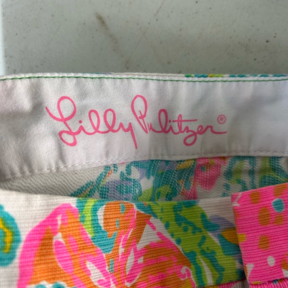 Lilly Pulitzer Colorful Buttercup Shorts Size 00 - Picture 4 of 5